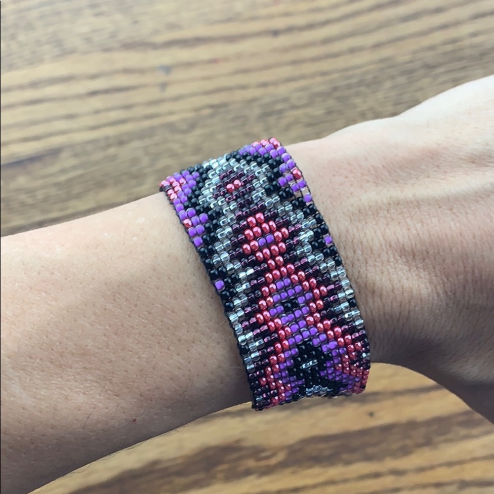 🐓 Boho beaded bracelet